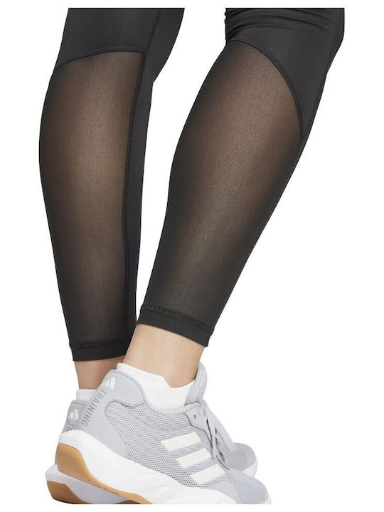 Stash Pocket Full-Length Training Women's Long Firming High Waist Leggings Black