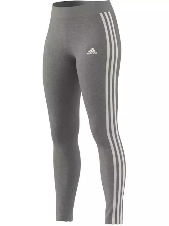 3 Stripes Training Γυναικείο Μακρύ Κολάν Γκρι