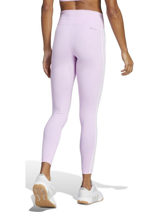 adidas Essentials 3-Stripes Training Κολάν Μωβ