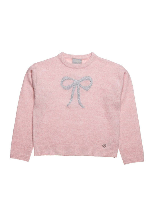 Mädchenkleid Langärmelig Geprüft Rosa