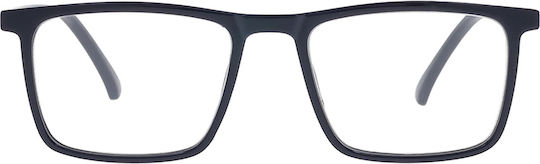 Brilo Men's Reading Glasses +2.50 in Blue color BR130BLUE2.50