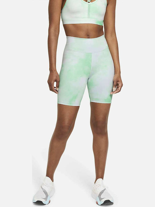 Dri-Fit One Icon Clash Schulung Frauen Fahrrad Leggings Grün