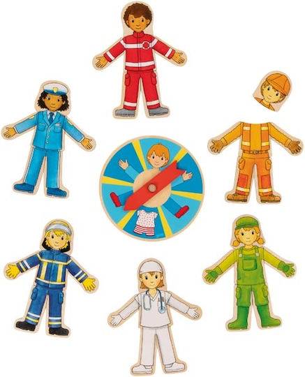 Ξύλινο Παιδικό Puzzle 38pcs Goki