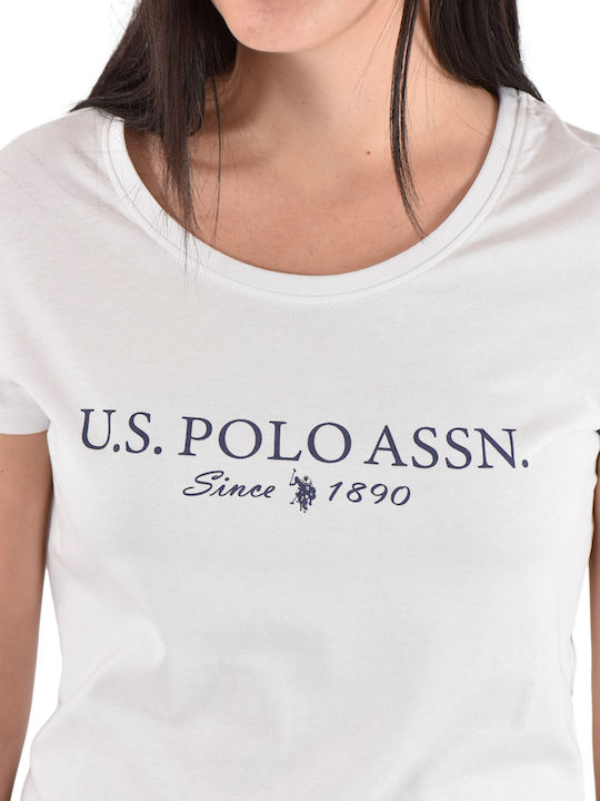 'lucy' Women's Polo Blouse White
