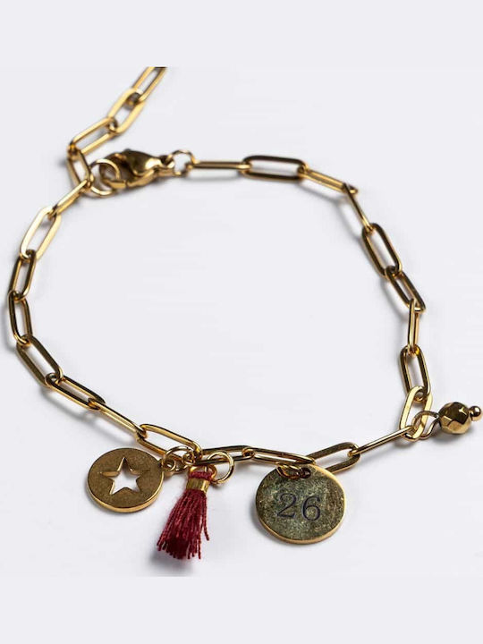 Cuoro Damen Armband Glücksbringer