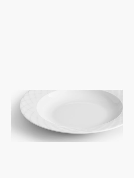 Ionia Willow White Porcelain Dinnerware Set 20pcs
