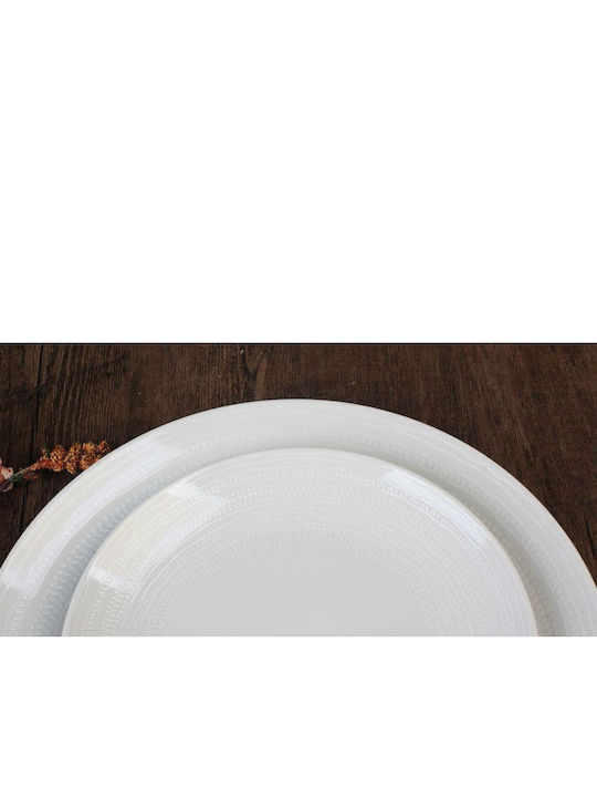 Cryspo Trio White Dream White Porcelain Dinnerware Set 25.462.40 20pcs