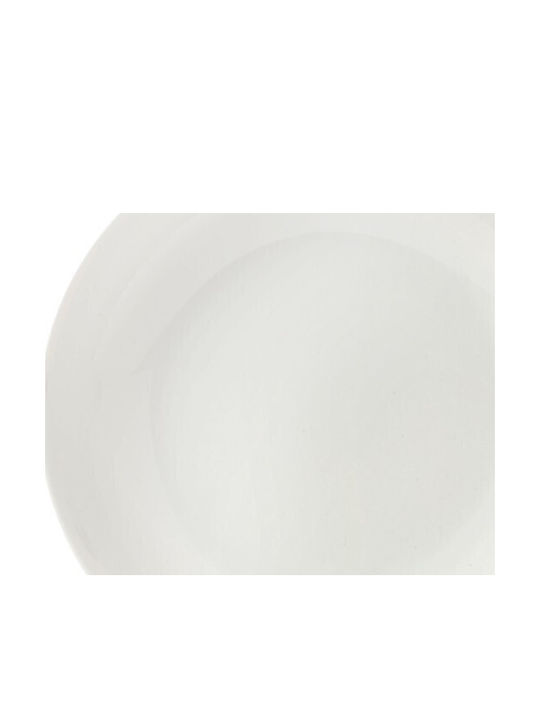 Cryspo Trio Silk Pure White Porcelain Dinnerware Set 20pcs