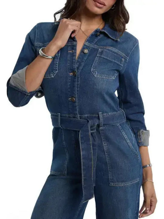 Women's Jumpsuit Denim Blue