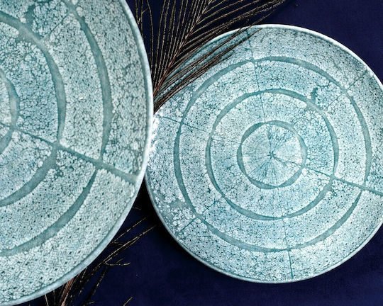 HFA Emerald Green Porcelain Dinnerware Set 20pcs