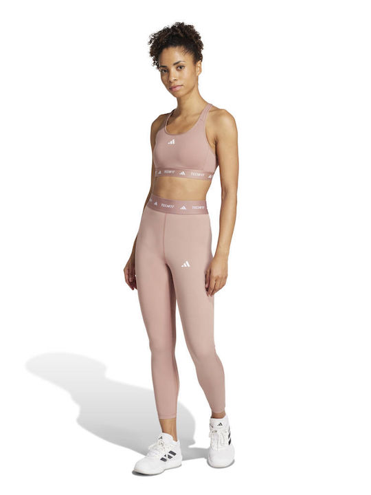 Training Γυναικείο Cropped Κολάν Σύσφιξης Ροζ