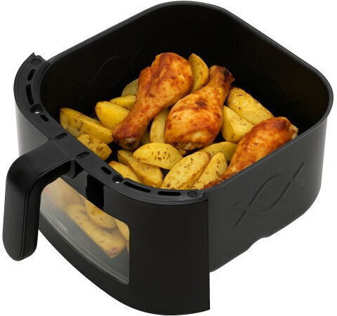 Adler Air Fryer 8lt Μαύρο AD 6318