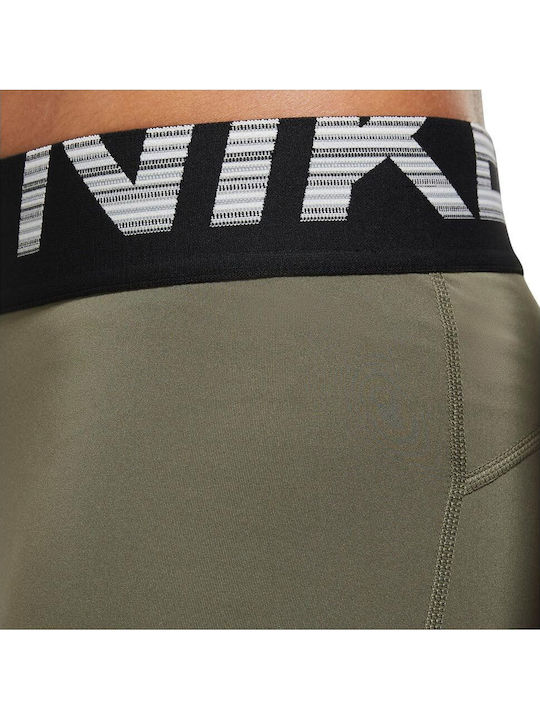 Dri-Fit Pro Dri-fit Training Γυναικείο Κολάν-Σορτς Χακί