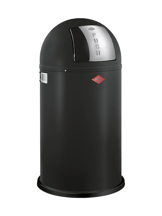 Wesco Waste Bin Waste Plastic Black 1pcs