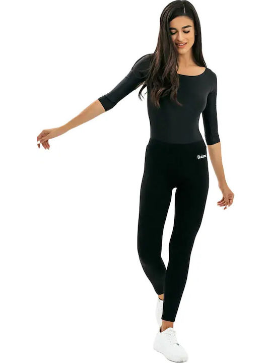 Women's Long Training Legging Black