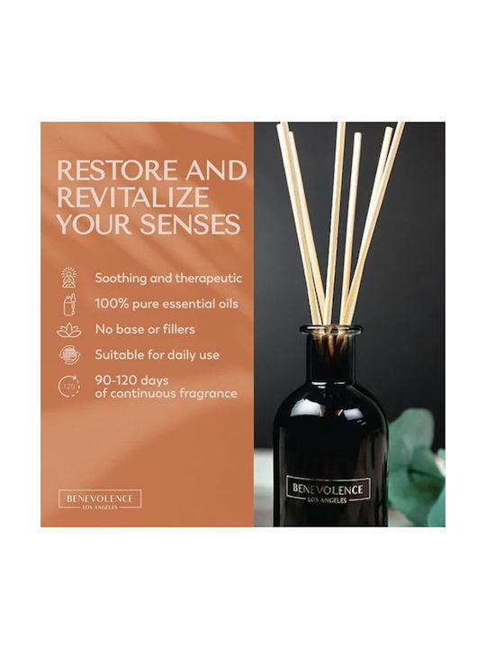 Benevolence LA Set Difuzor cu Aromă Rose 120ml