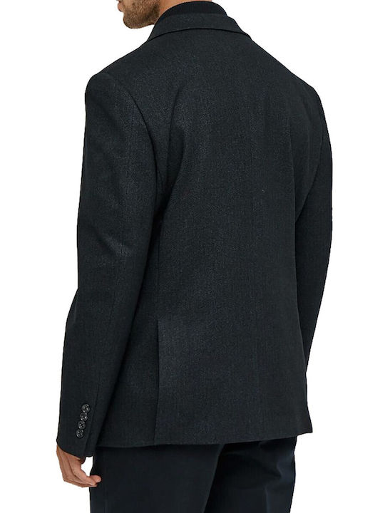Herren Mantel Navy, Indigo