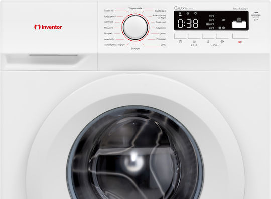 Inventor Пералня 10кг с Парна Технология 1400 Оборота GA1014W