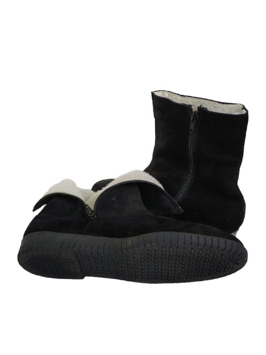 Lässige Herrenstiefel Schwarz