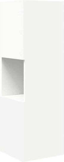 Büroaufbewahrungsschublade und -schrank Holzweiß 30,5x30x95cm