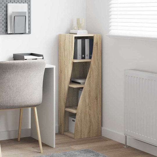 vidaXL Office Storage Cabinet Wooden White 32x32x102cm