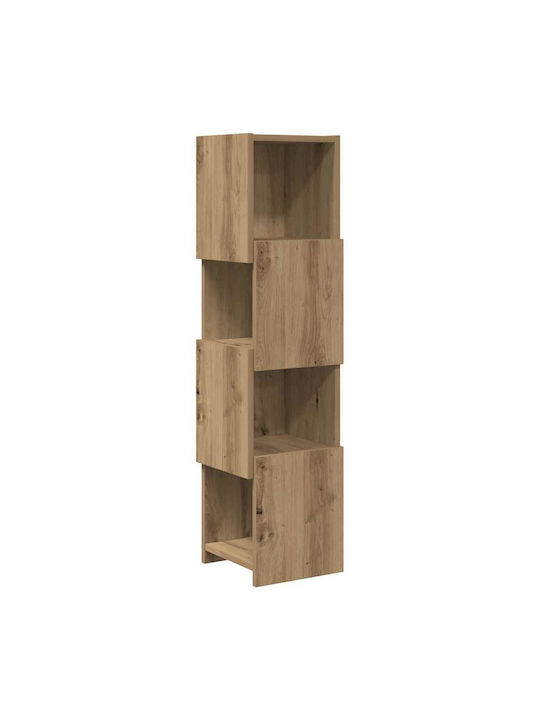 Office Storage Chipboard Cabinet White L25.5xW25xH102cm