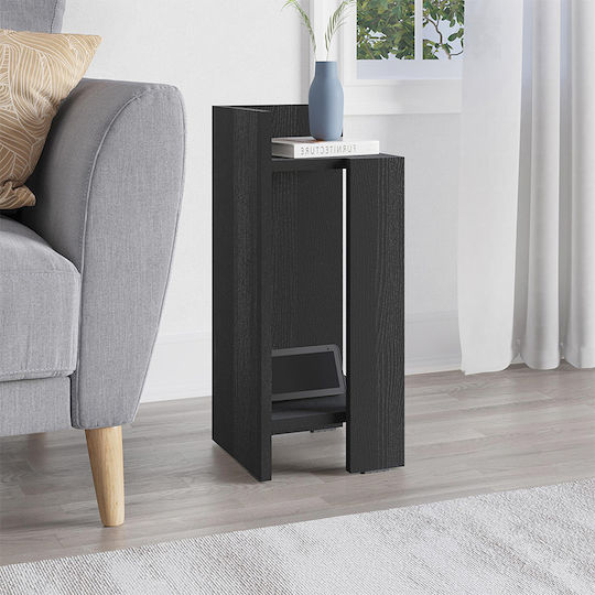 Комод Elos Дървен Black wood 25x27x60см