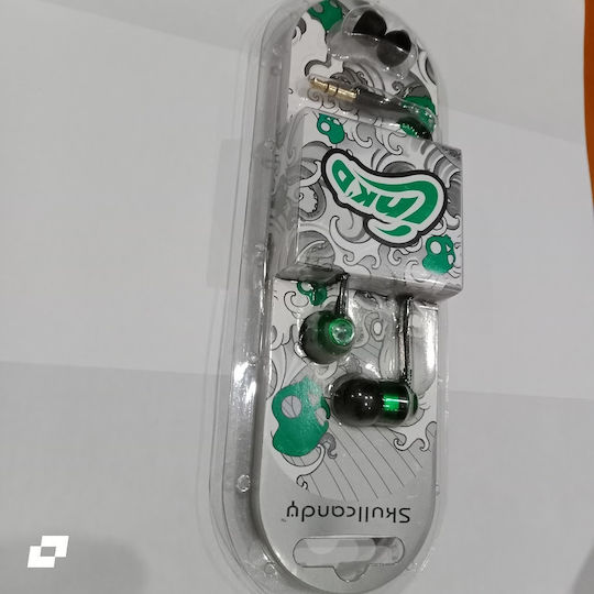 Skullcandy S2INCZ-036 In-ear Handsfree Headphones with Connector 3.5mm Green