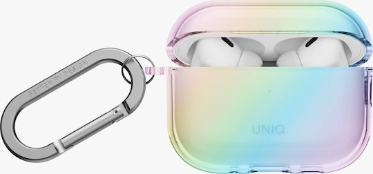 Uniq Hülle Silikon mit Haken in Mehrfarbig Farbe für Apple AirPods Pro 3