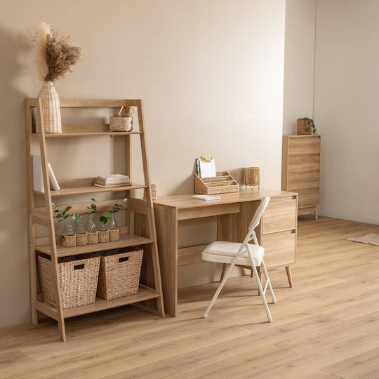 5Five Boden Badezimmerregal Hölzernes mit 4 Regalböden 76x43x76cm Braun