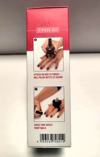 3 buc Set de Lacuri de Unghii Roșu Red 8.3ml