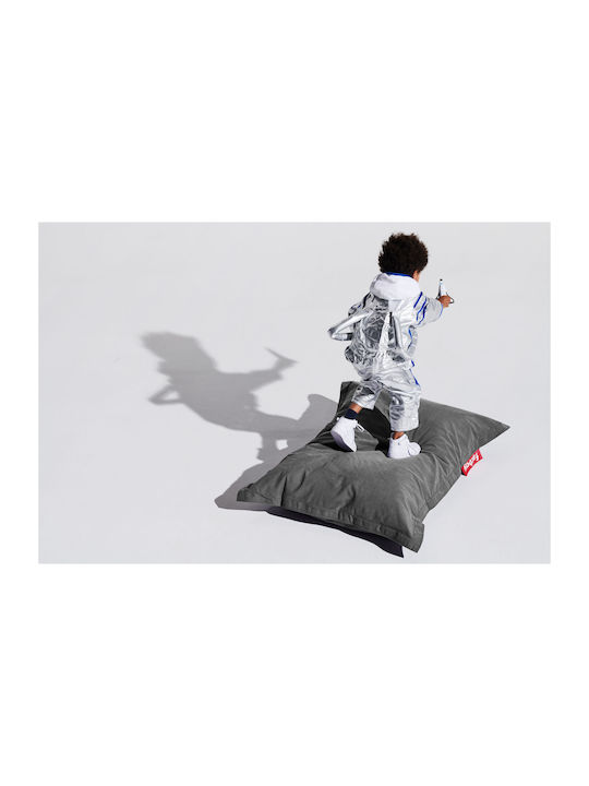 Fatboy Sitzsack Nackenrolle Junior Canvas Recycled Schiefergrau 100x130cm