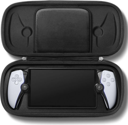 Spigen Klasden Pouch Υφασμάτινη Θήκη Μεταφοράς για Κονσόλα Playstation Portal Γκρι