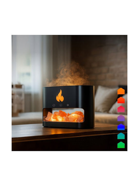 Lumini LED Dispozitiv de aromaterapie cu temporizator Negru 250ml ZY12643QWS17