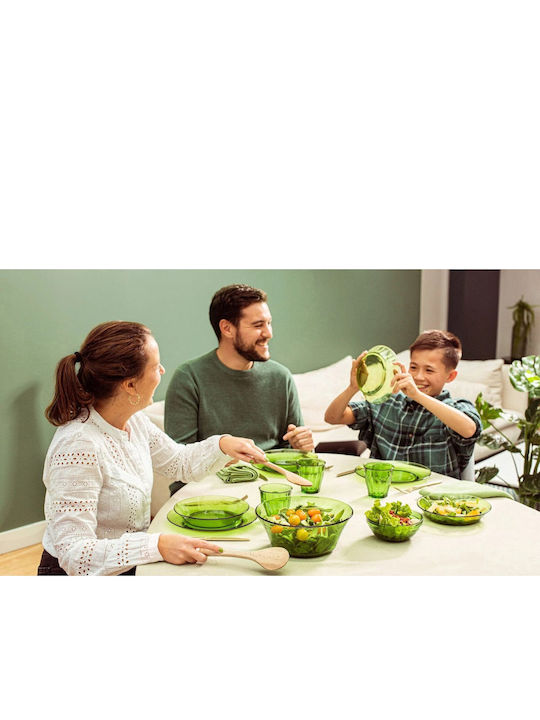 Duralex Lys Salad Bowl Green 23x9.5cm
