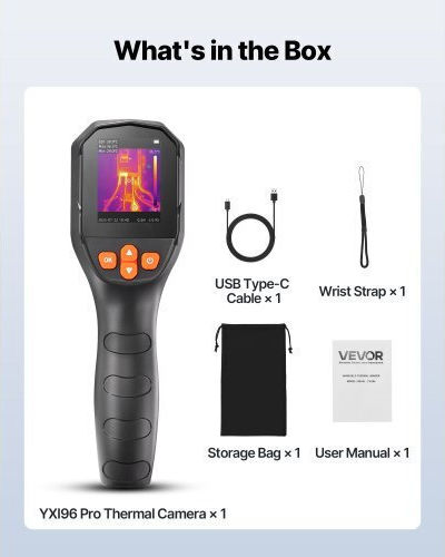 Vevor Handheld Thermal Camera with Screen 2.4" 20°C-550°C SCSYHWRXY28IBVSXH001V9