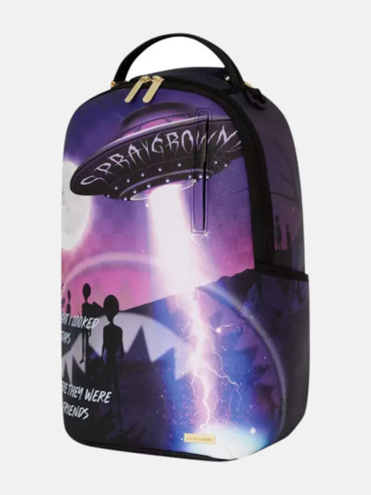 Sprayground Late One Night Σχολική Τσάντα Πλάτης Πολύχρωμη