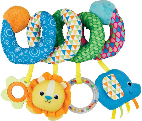 Winfun Spirale Spielzeug Für Kinderwagen und Auto mit Spiegel für 3++ Monate