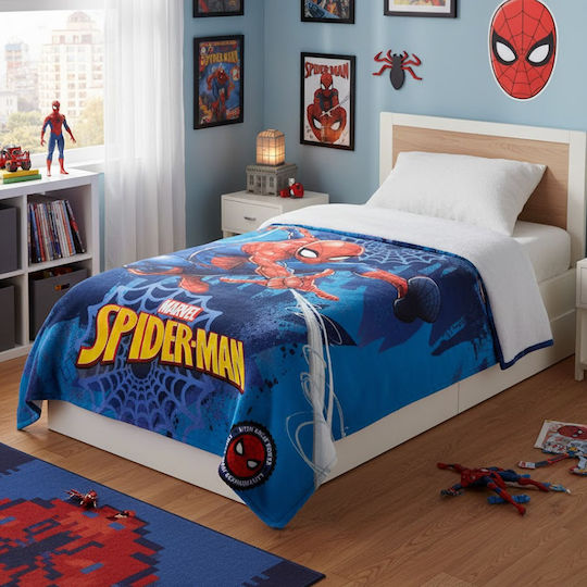 Marvel Multicolour Kids Blanket 100x140cm