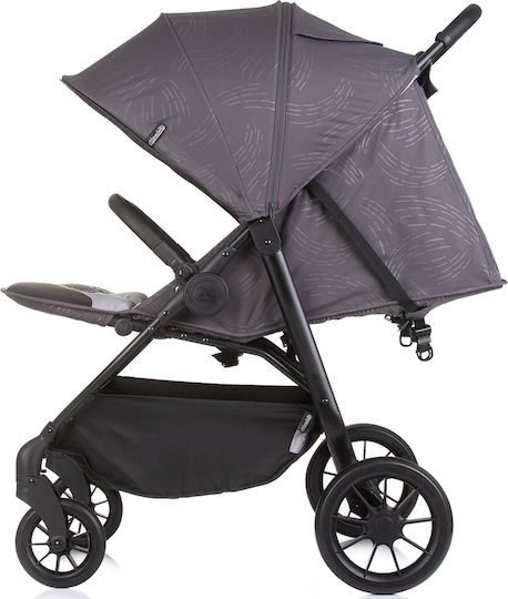 Chipolino Top Stars Double Stroller Suitable for Newborn Anthracite 13.35kg