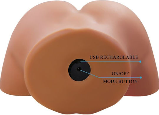Crazy Bull Realistic Masturbator Butt / Vagina with Vibration