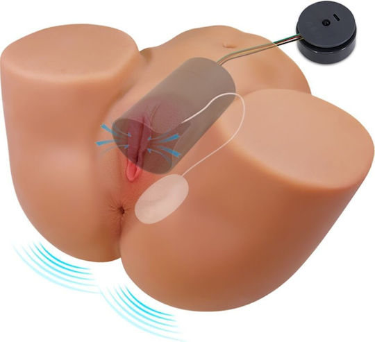 Crazy Bull Realistic Masturbator Butt / Vagina with Vibration