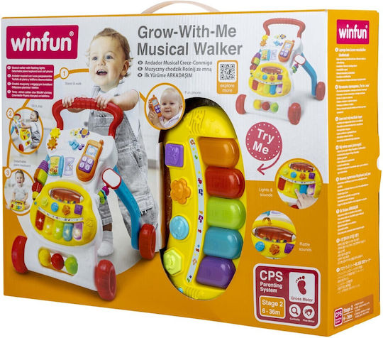 Winfun Animal Cu Sunete Multicolor Pentru 6+ Luni