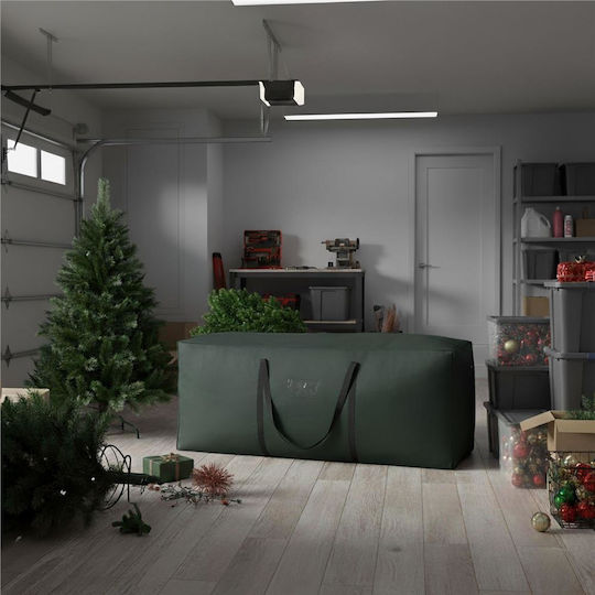Artificial Christmas Tree Storage Bag 125x50x40 Cm Polyester Green