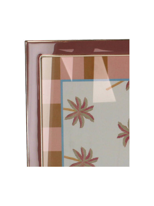 Selected by Pragmatic Metallic Photo Frame with Brown Frame