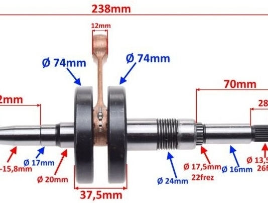 Scuter Copii Pliabil Katana 2 Roți Cu Iluminare LED Freestyle Roșu