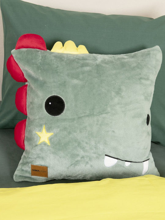 Nima Kids Decorative Pillow Case Green 45x45cm