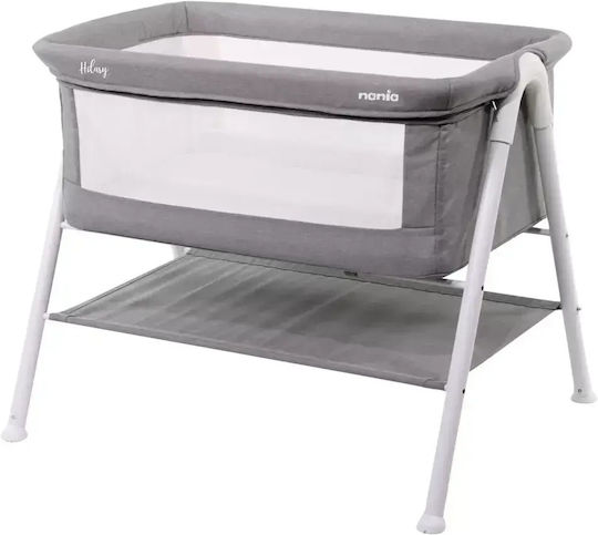Nania Cradle-Park with Mattress and Wheels Gray