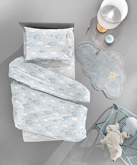 Guy Laroche Set Kids Duvet Cover Single Light Blue Guy Laroche Set Kids Duvet Cover Single Light Blue