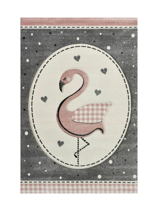 Tzikas Carpets 22354-095 Детско килимче Розов 160x230см Дебелина 13мм